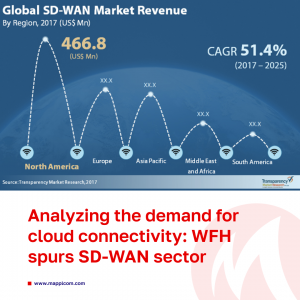 Analyzing the demand for cloud connectivity: WFH spurs SD-WAN sector